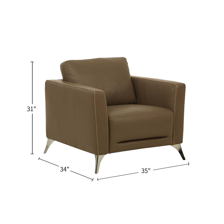 Corrigan Studio® Faux Leather Club Chair Wayfair Canada